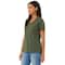 BELLA+CANVAS® Women's Relaxed V-Neck Heather T-Shirt
